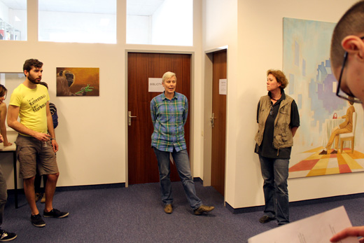 durch ein über blick